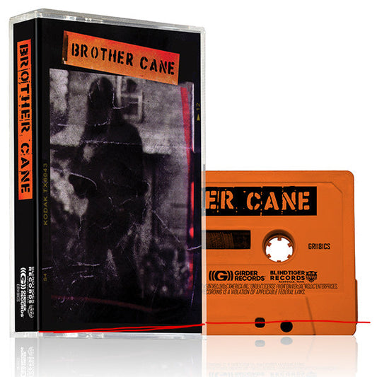 Cassette - BROTHER CANE - 30TH ANNIVERSARY (ORANGE-CASSETTE) 2023 Limited Run Vinyl/Girder Records/Blind Tiger